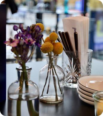 Pizza auf dem Festivalgelände