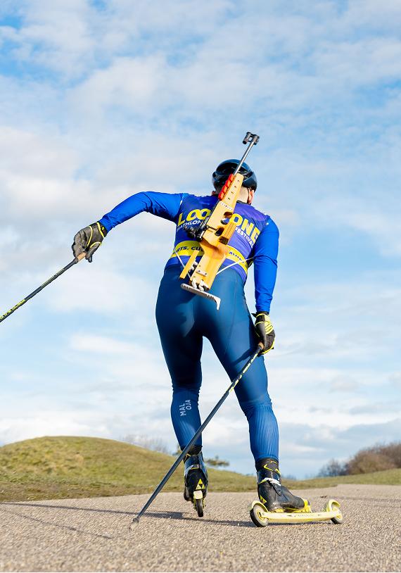 Biathlon Fahrer in München